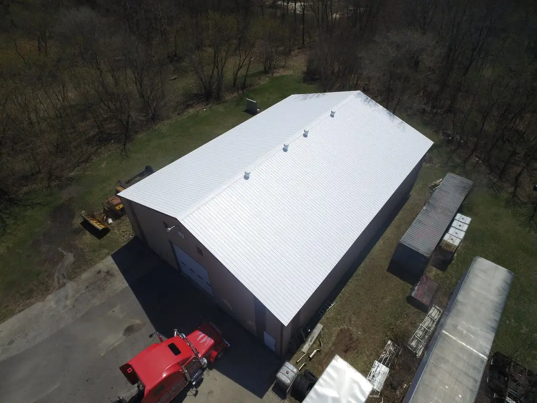 New-pole-shed-roof